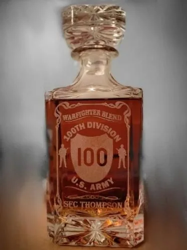 Bivouac Collection: Etched Crystal Decanter