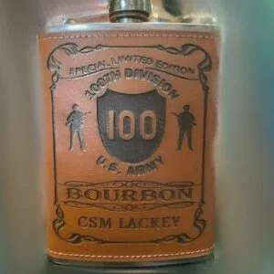 Bivouac Collection: Engraved Stainless Steel Flask