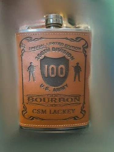 Bivouac Collection: Engraved Stainless Steel Flask