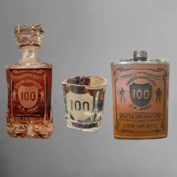 Bivouac Bundle: Shot Glass, Flask, & Decanter
